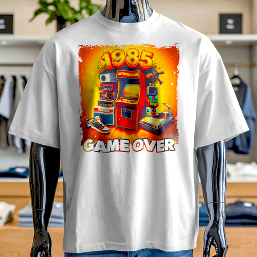 1985 Game Over Tee (Retro Arcade Edition)