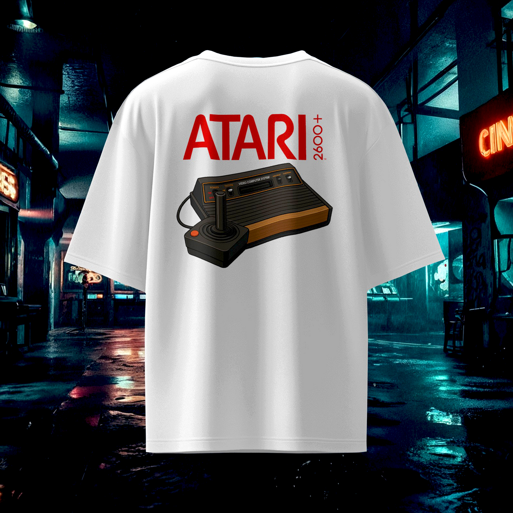 Atari 2600 Tee (Retro Gamer Edition) White
