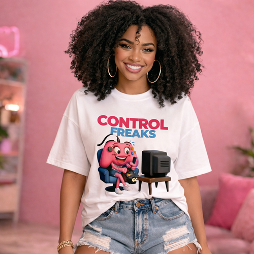 Control Freaks - Cassandra Game On Glam Tee